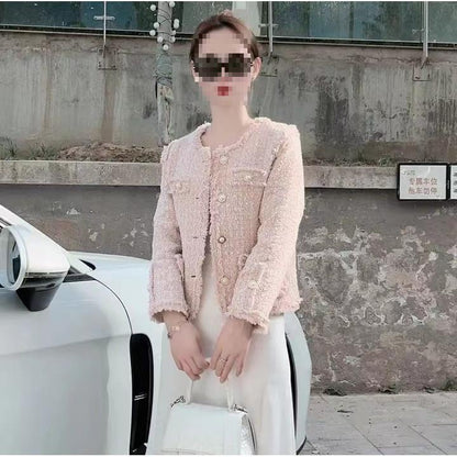 Tassel Casual Short Easy Matching Coat Female