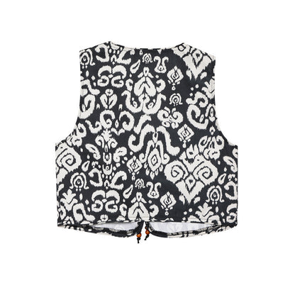 Fashion Printed Vest Casual Shorts